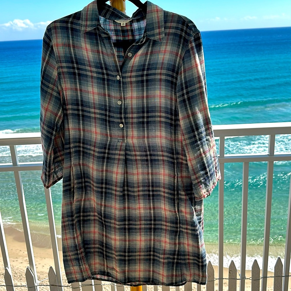 MAX STUDIO PLAID DRESS - Picture 3 of 9